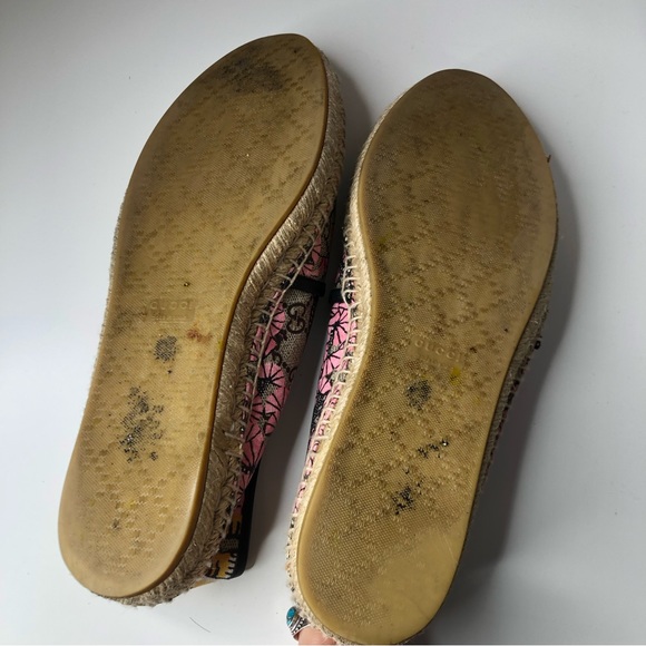 Gucci • Bengal Tiger Printed Supreme Canvas Pilar Flat Espadrilles - Picture 5 of 8